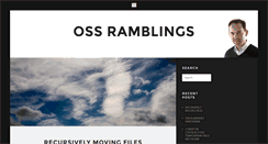 Desktop Screenshot of ossramblings.com